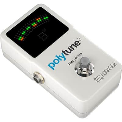 TC Electronic Polytune 3 Polyphonic Tuner Pedal for Electric Guitar and Bass image 1