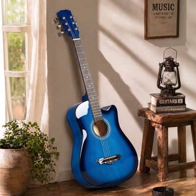 🎸Acoustic Electric Bass Guitar with a Rosewood Fretboard +Soft Case/Gig Bag +Strap +Cable +Picks!🎸 image 7