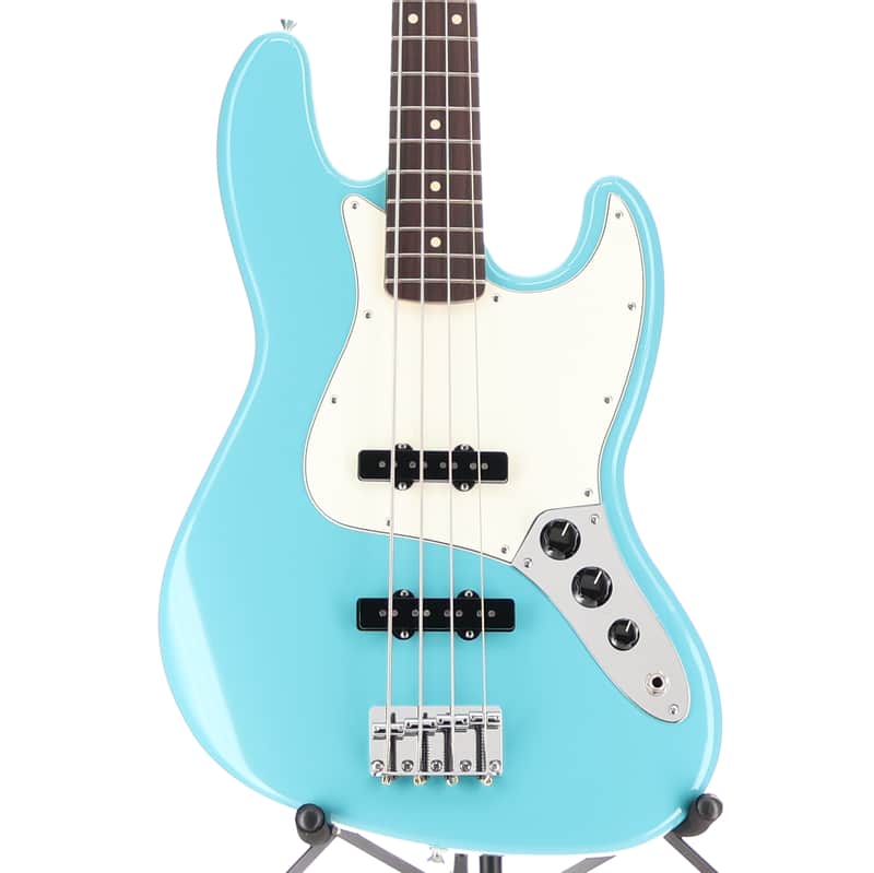 Fender Certified Pre-Owned Player II Jazz Bass, Rosewood Fingerboard, Aquatone Blue (H13) (55649) image 1