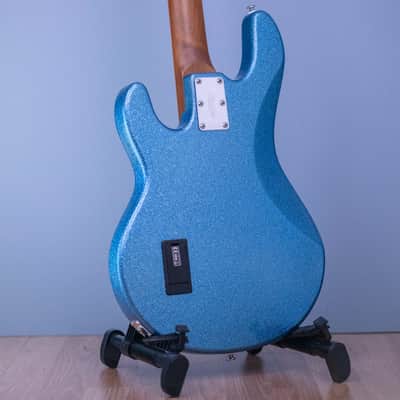 Sterling by Music Man Stingray Ray34 Blue Sparkle image 10