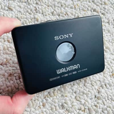 SONY EX808 Walkman Cassette Player ! Excellent Black ! Working ! image 8
