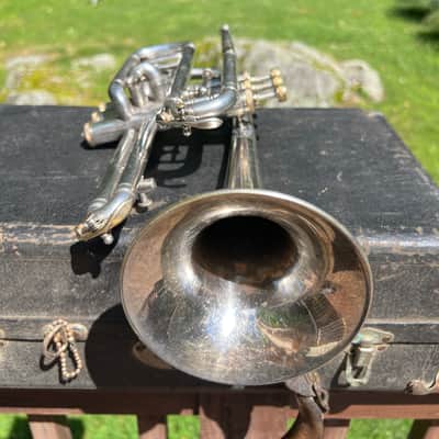 Buescher True Tone Silver Cornet — Elkhart, IN — Serial #11300 (~1908-1909) — PAT. OCT. 29, 07 — Plays Well image 5