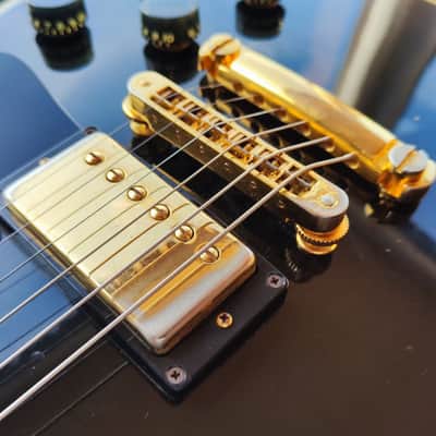 Gibson Les Paul Custom "Black Beauty" 1981 - Corps en Acajou, Table en Érable, Manche en Acajou, touche en ébène, accastillage doré, image 15