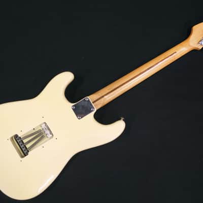 1994 Fender Korean Squier Stratocaster Standard Vintage White image 6