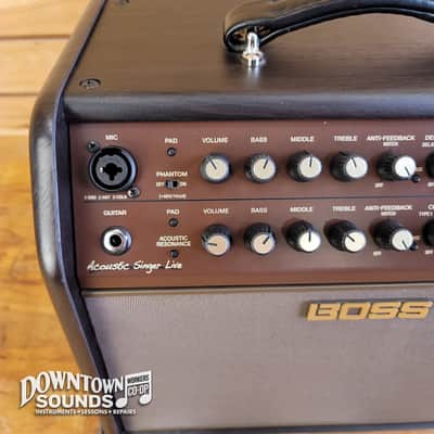 Boss ACS-LIVE Acoustic Singer Live 60w 1x6.5" Guitar Combo with Roland Two-Button Footswitch image 3