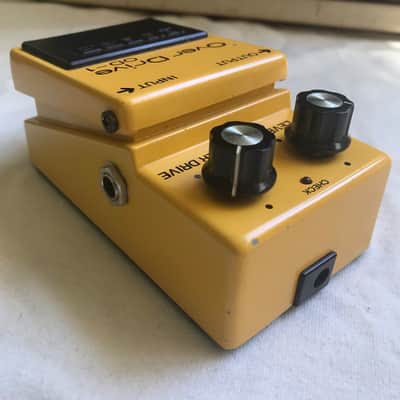 Boss OD-1 Overdrive Long Dash Black Label MIJ 1981 image 5