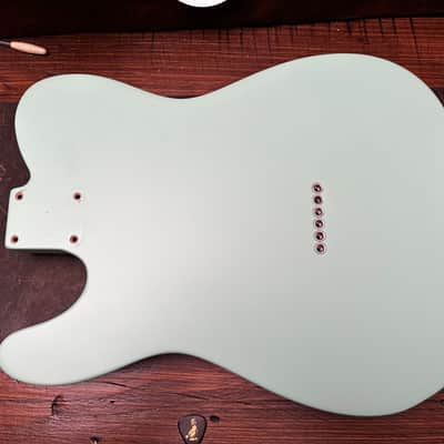 Fender American Telecaster Body, Satin surf green, SH Rout image 3