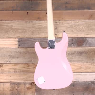 Squier Mini Stratocaster Electric Guitar Shell Pink image 5