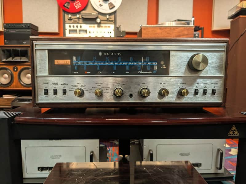 Scott Stereomaster 380 AM/FM Stereo Receiver Pro Serviced image 1