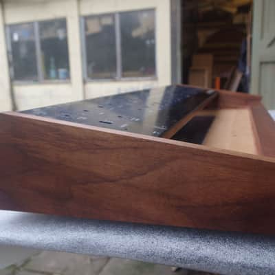 Custom Wooden Case Korg Polysix Analog Synthesizer American Walnut image 2