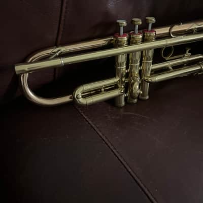 York Custom Bb Trumpet (1951) SN 172209 (Gold Brass bell)(rare) image 11