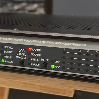 Mytek Digital 8x192 8-Channel 192kHz/DSD Hi-Performance A/D and D/A Converter Black with MADI and ADAT cards image 3
