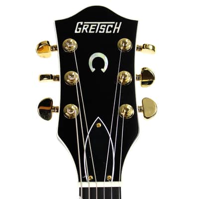Gretsch G6120BK Pro Chet Atkins Hollow Body  Black w/ Gold Electric Guitar image 4