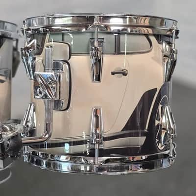 Used Remo Mastertouch 7pc Drum Set Custom Porsche Wrap - Very Good image 3