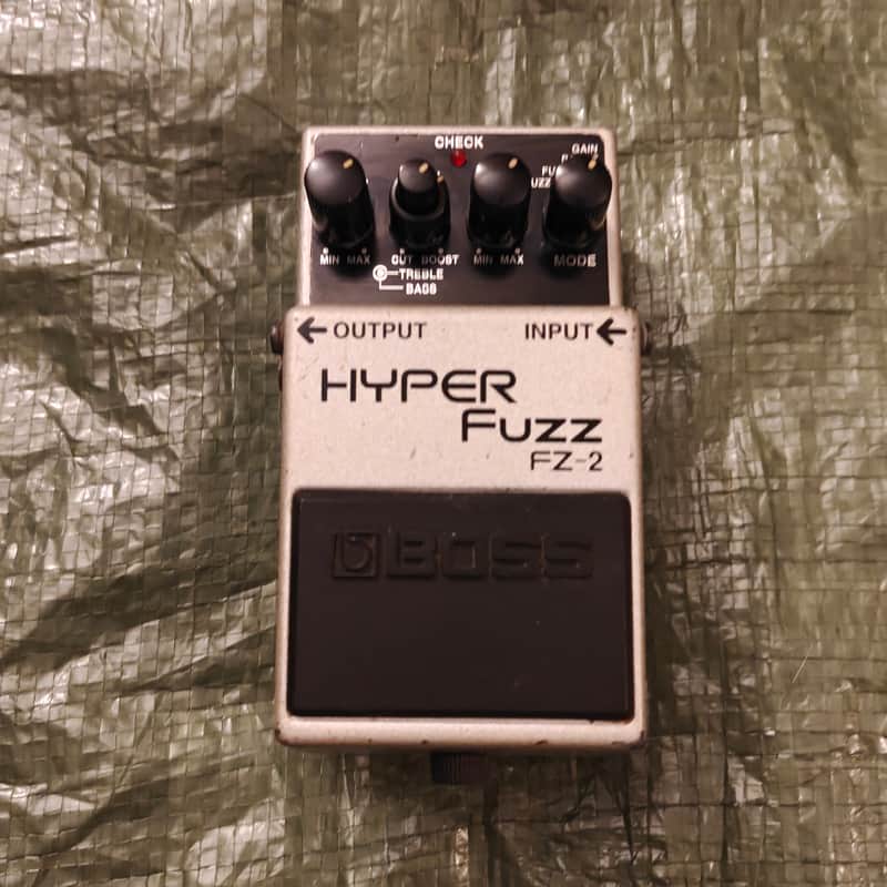 Boss FZ-2 Hyper Fuzz (Silver Label) 1993 - 1997 - Silver image 1