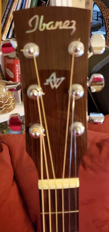 Ibanez Artwood AW10 Solid Spruce Top Acoustic Guitar | Reverb