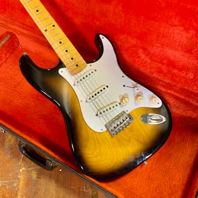 Fender Stratocaster Sunburst st-57 crafted in japan cij mij original vintage reissue strat image 2