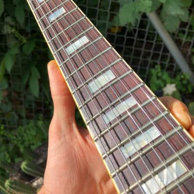 Matsumoku Laguna Set Neck design 1970's-80's - dark red image 13
