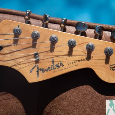 Fender MIJ Hybrid II Stratocaster - Forest Blue - Tons of Mojo and a Pro Set Up w Perfect Frets/Action/Intonation! image 2