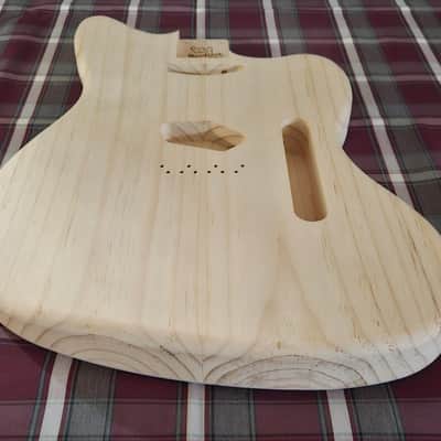 Woodtech Routing - 2 pc. Eastern White Pine Telemaster Body - Unfinished image 3
