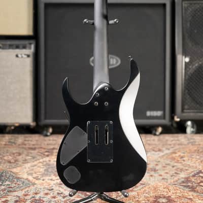 Ibanez RGRB620 Iron Label Electric Guitar - Black Flat image 8