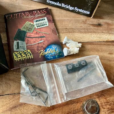N.O.S Original 80’s Kahler  7200 Tremolo Bridge System + String Lock image 5