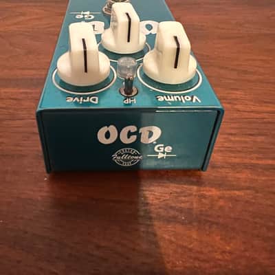 Fulltone Custom Shop OCD-GE Germanium Overdrive 2019 - Tahitian Teal image 4