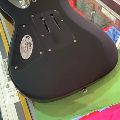 Schecter C-6 FR DELUXE Satin Black image 5