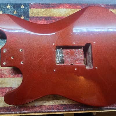 Unknown STRAT STYLE BODY - BURNT ORANGE METALLIC image 2