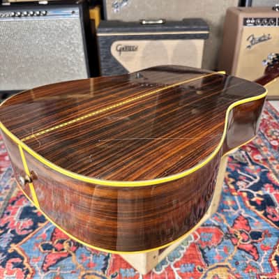 1979 Morris D28 Style X-Braced Dreadnought Model WE-40 Shadow Pickup image 11