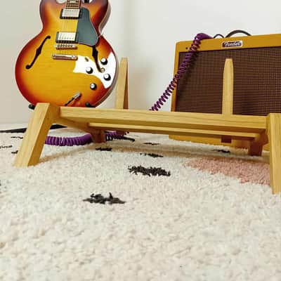 Lakefront Natural Amp Stand: Handmade Solid Wood Guitar Amplifier Stand 2025 - Clear hardwax oil image 5
