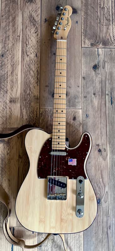 Fender Lamboo "Tele-bration" Limited Edition 60th Anniversary Bamboo Telecaster with Maple Fretboard 2011 - Natural image 1