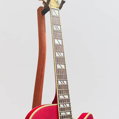 D'Angelico Deluxe Bob Weir SS 3 Semi-Hollow Electric Guitar - Satin Trans Wine image 7