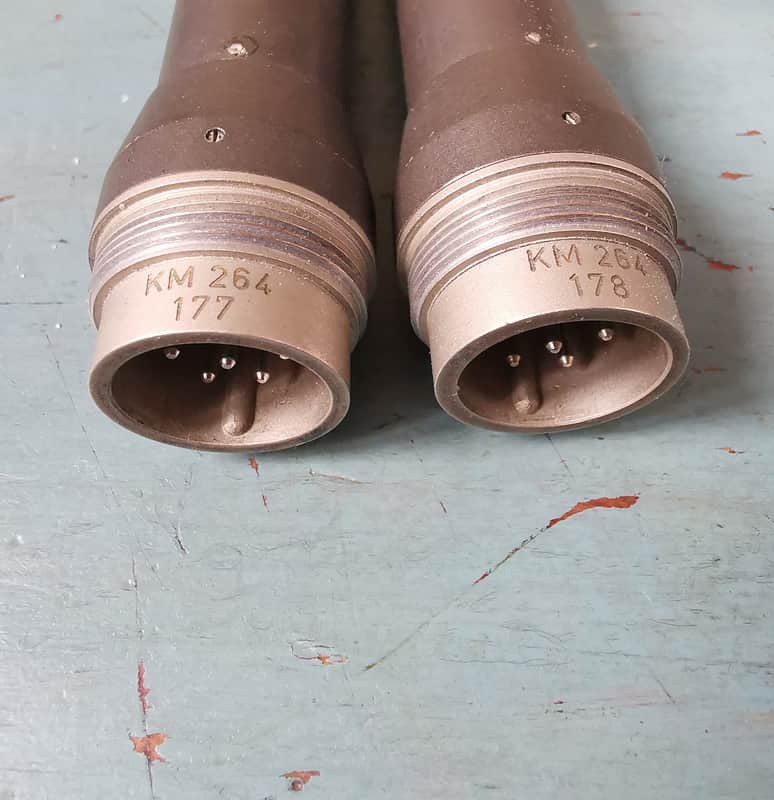 Matched pair of Neumann  Km264 1970 image 1