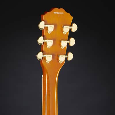 J & D SH 40 TA Transparent Amber  - Semi Acoustic Guitar image 5