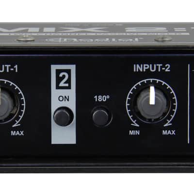 Radial Engineering Mix 2:1 Two-channel Audio Combiner & Mixer image 2