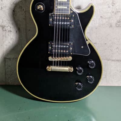 Yamaha LP-800C Les Paul Custom 80's Black Lord Player image 2