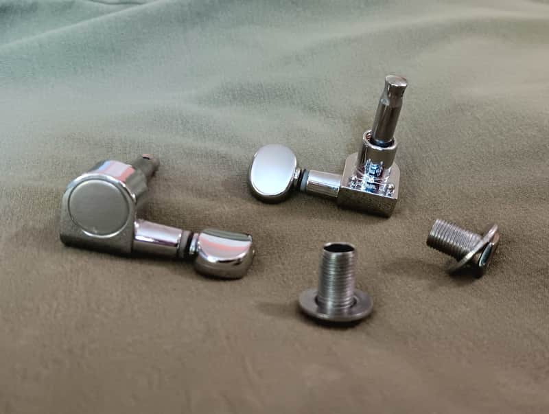 Squier Replacement Tuners Tuning Machines (2 pin) for Squier Mini Stratocaster, Telecaster, Sonic, Affinity Strat etc.