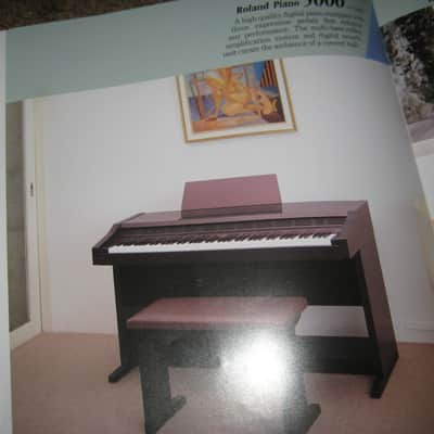 Roland  Digital Piano Keyboards From 1989 Models HP-3500 to HP-5000L Series image 6