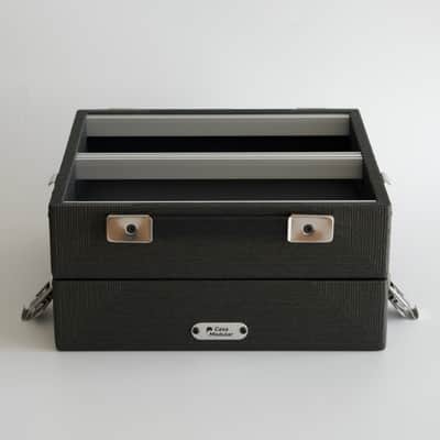 Casa Modular Eurorack Lid case 6U 52HP Modern Black Synth image 1