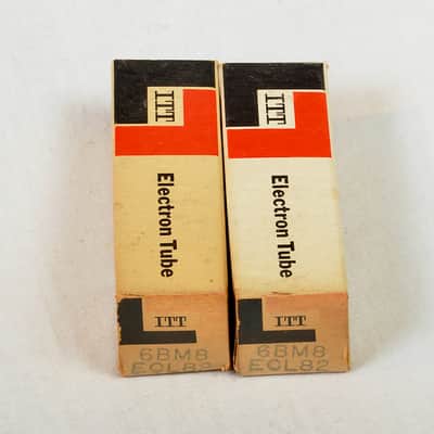 ITT 6BM8/ ECL82 matched pair (NOS) - Tested image 10