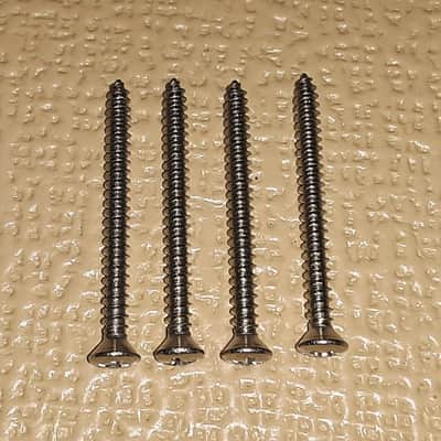 4 mounting screws for Fender Jaguar Pickups - stainless steel image 1