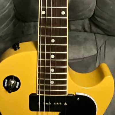 Gibson Les Paul Junior 2014 - TV Yellow Les Paul Junior w/Lollar 5% Underwound P90s and Music City tailpiece image 7