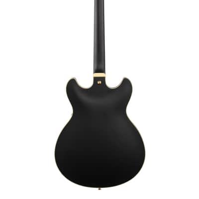 Ibanez Artcore AS73G Semihollow Guitar Black Flat image 5