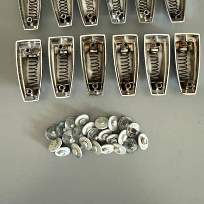 Set of (12) Vintage Ludwig  Large Classic Lugs, Bass/Tom , Super Clean! image 5