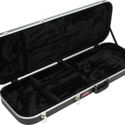 SKB 1SKB-6 Economy Molded Electric Guitar Hard Case, Black image 2