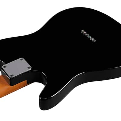 Ibanez Josh Smith Signature 6 String Electric Guitar w/Case - Black (FLATV1BK) image 11