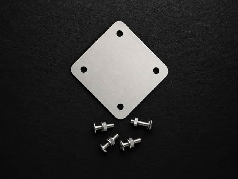 Tama Bass drum cover/blanking/delete plate image 1