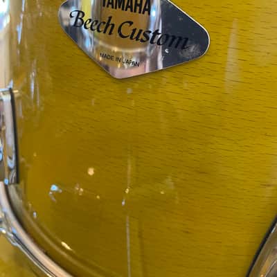 Yamaha Beech Custom Drum Set image 18