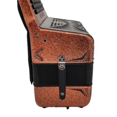 Hohner Anacleto Rey Especial FBE Accordion--COPPER image 8